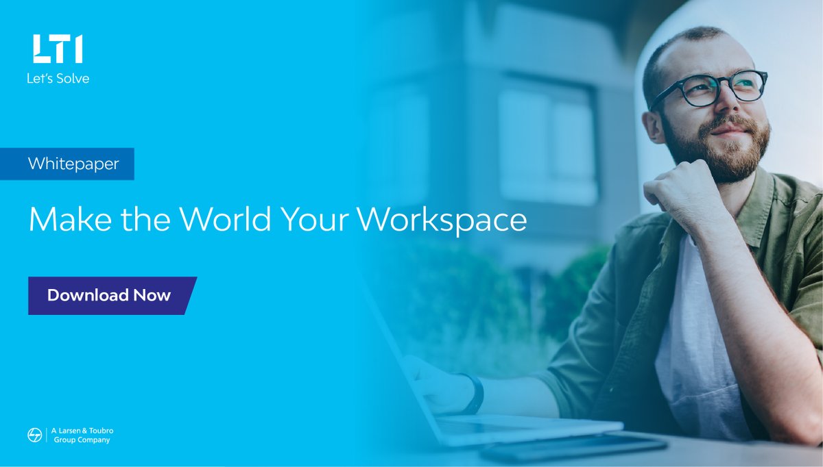 ltm_ofcl's tweet photo. As we waltz into a new era of hypermobility, it’s imperative for organizations to explore ways to grow and manage a remote workforce. LTI’s Jino Rajan explains this in his latest whitepaper https://t.co/XgLk4h1aa6 #LTICanvas #xFH #RemoteWorkforce #LetsSolve https://t.co/RAL9eaWiMO