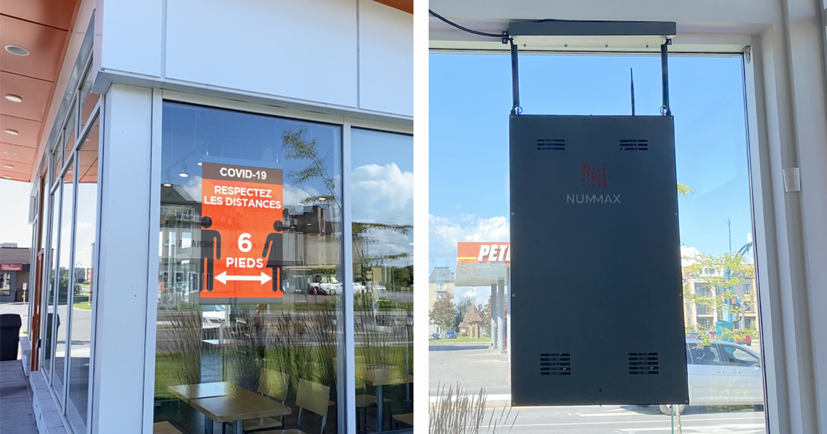 NummaxDisplay's tweet photo. Our latest #LED Pro Poster installation @ #QSR A&amp;W Mascouche #restaurant in #quebec. 5000 nits brightness is effective in sunny day. More: https://t.co/JmCbVBm7wx
#innovation #technology #business #advertising  #franchise #restaurantindustry
#restaurantbusiness #customerrelations https://t.co/wr5B2XEmnE