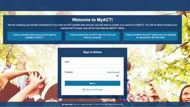 ACT's tweet photo. We’ve been listening and working to address your unique situations related to the ACT test registration experience. We’re here to help you navigate your path forward!

Here is list of common topics you’ve been asking about and how we’re addressing them: https://t.co/fZq3sKmAwJ https://t.co/km0Icfe1ja