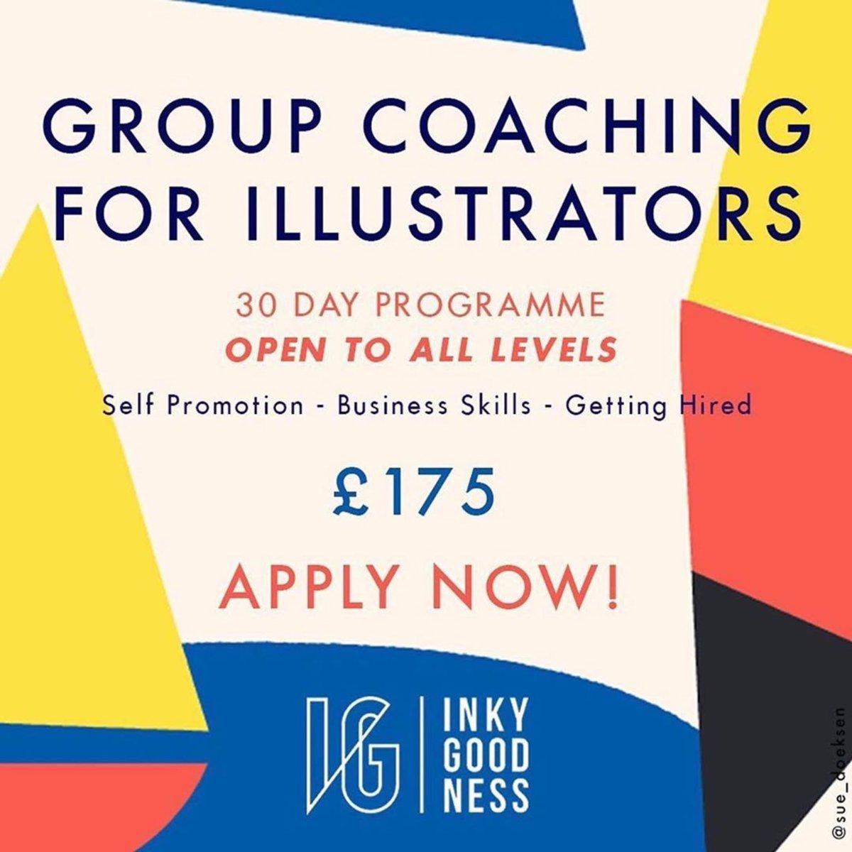 lisahassell's tweet photo. ✨✨✨✨✨✨✨✨✨✨✨
GROUP COACHING FOR ILLUSTRATORS
Master the art of pricing, self promotion and getting hired! 👀
Apply now → → → https://t.co/LvwYH4pFX6
✨✨✨✨✨✨✨✨✨✨✨
#illustration #Illustrator #creativementoring https://t.co/uDZ0rxMmgu