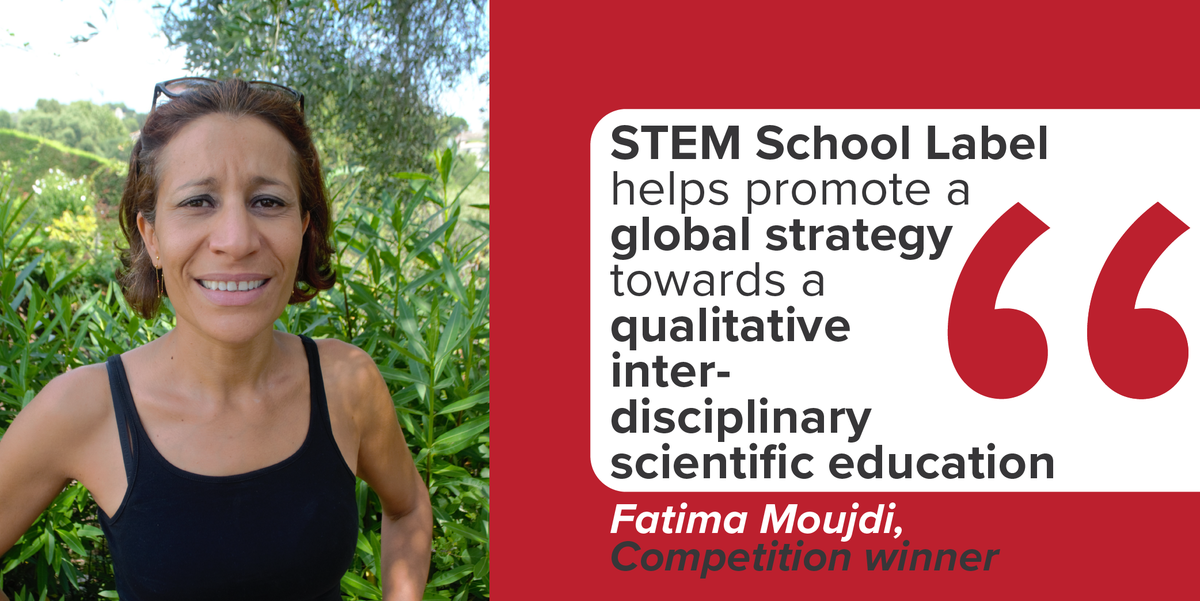 STEM_Label's tweet image. 🔥 #Competition winner @FatimaMoujdi tell us about her #STEM_Label experience, from the point of view 👁️ of #teachers and #schools.
🏆 How she won the competition and more tips directly on 
➡️ stemschoollabel.eu/testimonials/d…
#Ambassador #School #STEM #Teachers
@eu_schoolnet @MPLS_CVL