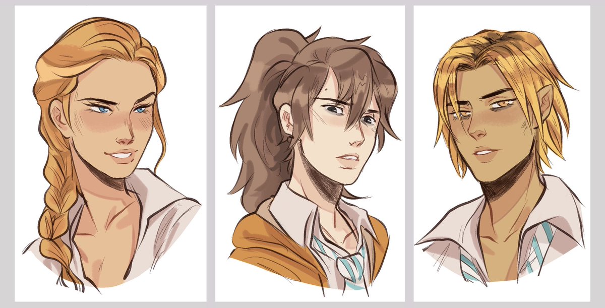 I'm in love with breaking hearts ?
Our #monsterhearts campaign has been so much fun!! This is a collab I did w my fav @bibinella94 of the headshots of all our characters! I did the lines and she did the gorgeous colours. From L to R: Elliot, Citrus, Noa, Charlie, Lexi, Dylan ❣️