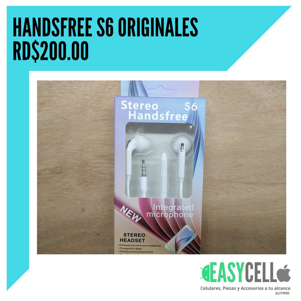 easycellrd's tweet image. #Handsfree #S6 #Originales #Original #Audifonos
RD$200.00
.
.
.
#easycellrd
#santiagord
#rd