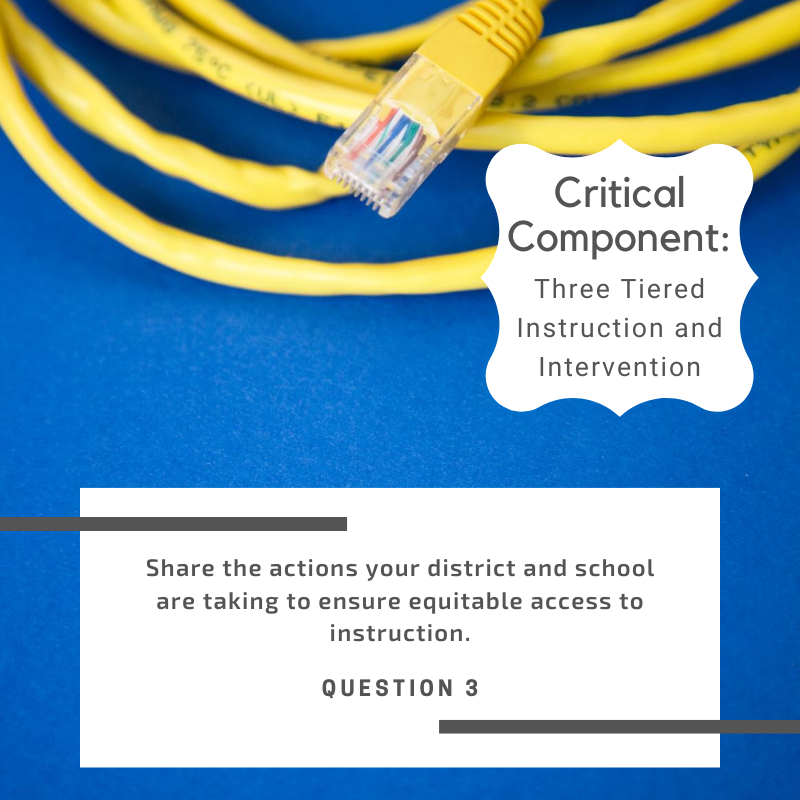 #ncmtsschat
<a href="/LizMassey0728/">Liz Massey</a> <a href="/HeatherMTSS/">Heather</a> 
<a href="/dorisrankins16/">Doris Rankins</a> &amp; colleagues

Q3 Share the actions your district and school are taking to ensure equitable access to instruction. 

<a href="/JTiabs/">JadeTIABS</a>
<a href="/julesinthewest/">Julie Weatherman</a> 
<a href="/InterveneQueen/">Alisha Schiltz, PhD</a> 
<a href="/annednixon/">Anne Nixon</a> 
<a href="/klmills18/">Karmen Mills</a> 
<a href="/CWatt24/">Correy Watkins</a>