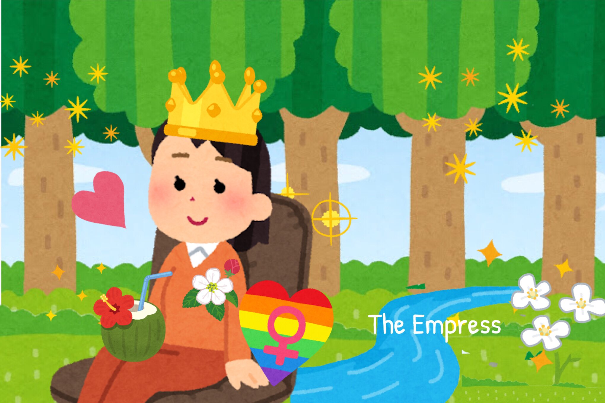 ちまこblue 쥐마코blue いらすとやさんタロット The Fool 愚者 T Co 4ugozhzr4f Twitter