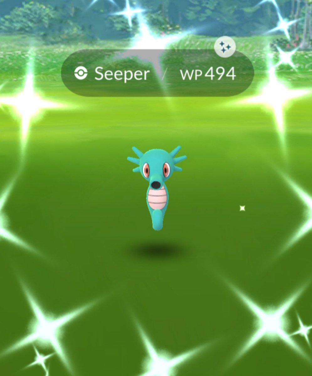 GalaidaG's tweet photo. Aaaaaah! Da ist es doch. Mein erstes #Shiny #Seeper. Gestern hat es nicht geklappt, heute hat es auf dem Weg zur Arbeit auf mich gewartet.
#PokemonGO https://t.co/zxGttYD3gw