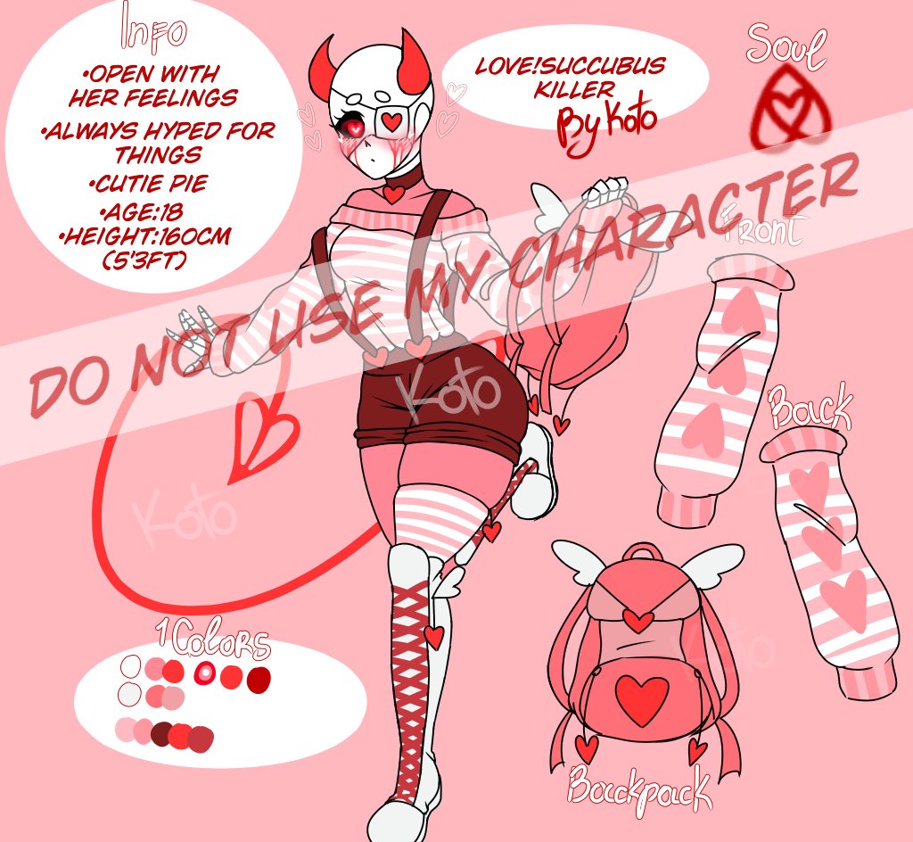 koto ☆ on X: 2) Name:Swap!Succubus Killer Sans. Species: Succubus,  Monster, Skeleton. Age: 18. Height: 154cm(5'1ft). Short bio: The softest  skele you'll ever meet! She's up for new friends, but often is