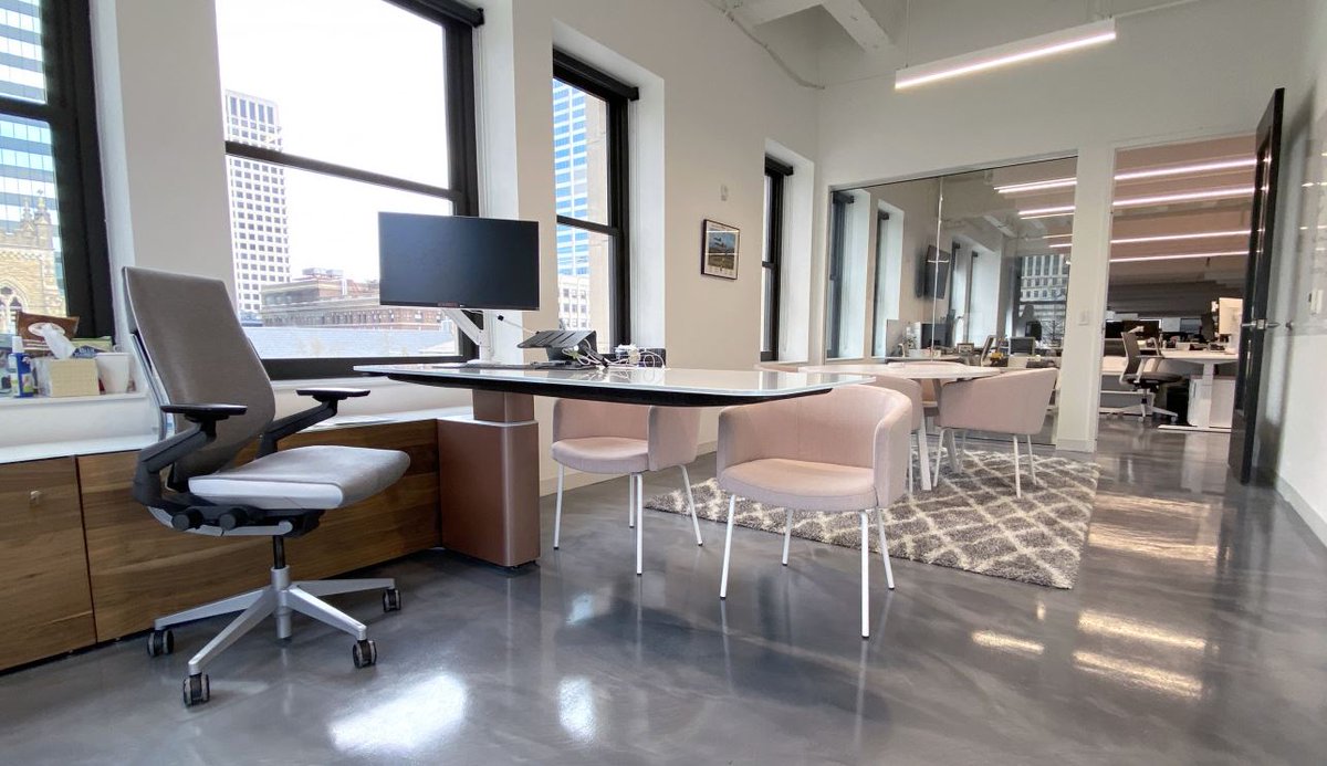 LOTHinc's tweet photo. Our design team creates spaces to brag about! Shout out to @modearc for partnering with us to create inspiring spaces for the Candid team! Check out the spotlight to learn more about this exciting new space: https://t.co/6iOPHp9rka #lothproject #workspaceupgrade https://t.co/UPeGfmL6xK