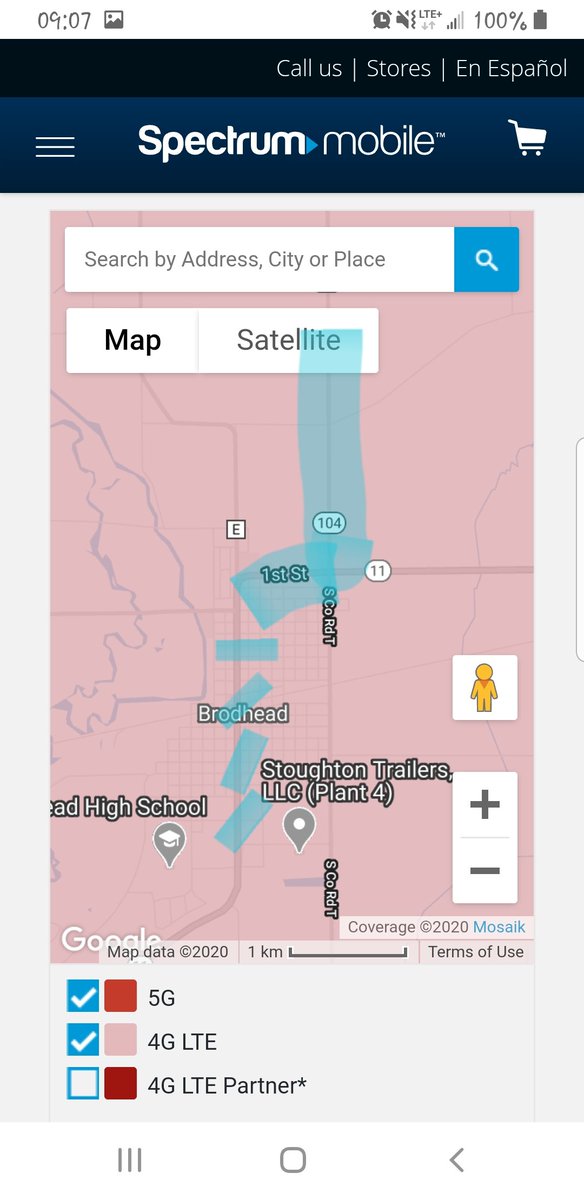 MN_Anders's tweet photo. @Ask_Spectrum can you please update your coverage maps so the blue highlighted area is no coverage zone? I was told even by an employee that was the case. I love how they just told me to find a new provider also! https://t.co/1hDMTtqCYX