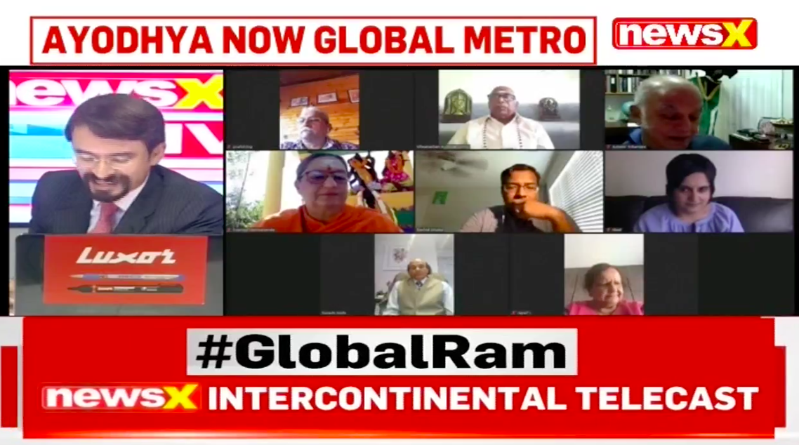 NewsX's tweet photo. #GlobalRam | More than 200 million Muslims live in India and there is no point of tagging India as Islamophobic country: Sachidananda Shukla, Patron Member, Shiv Mandir, Atlanta speaks to NewsX
@Rishabh_Gulati_ https://t.co/YpN51IEcyb