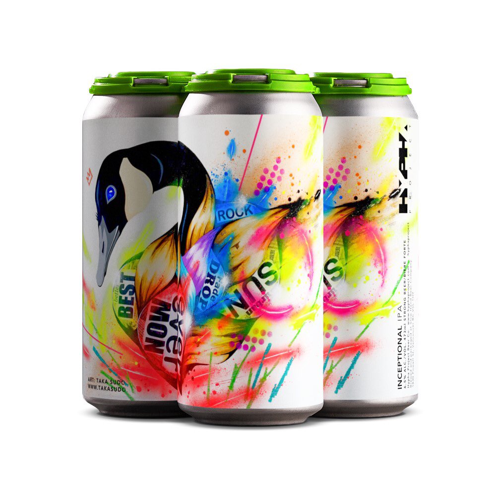 TakaSudoArt's tweet image. Artwork for HYPHA Project “Inceptional IPA”
Fresh dry hazy IPA by brand new brewery project, now available online for delivery
beervan.square.site