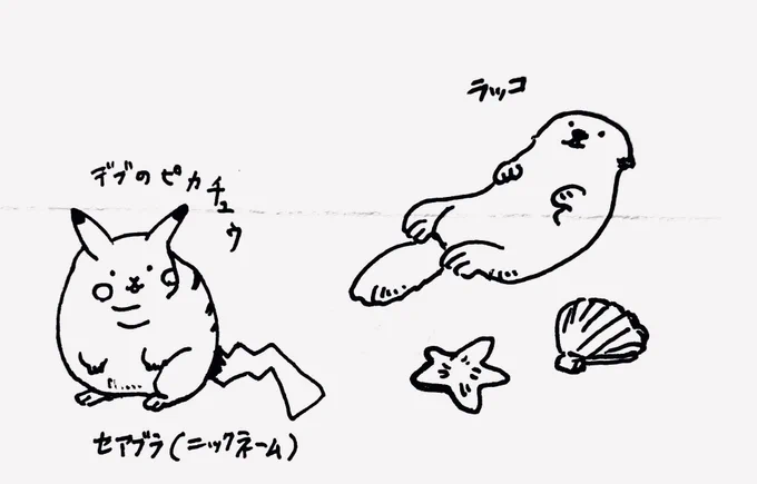 本日のらくがき(セアブラ) 