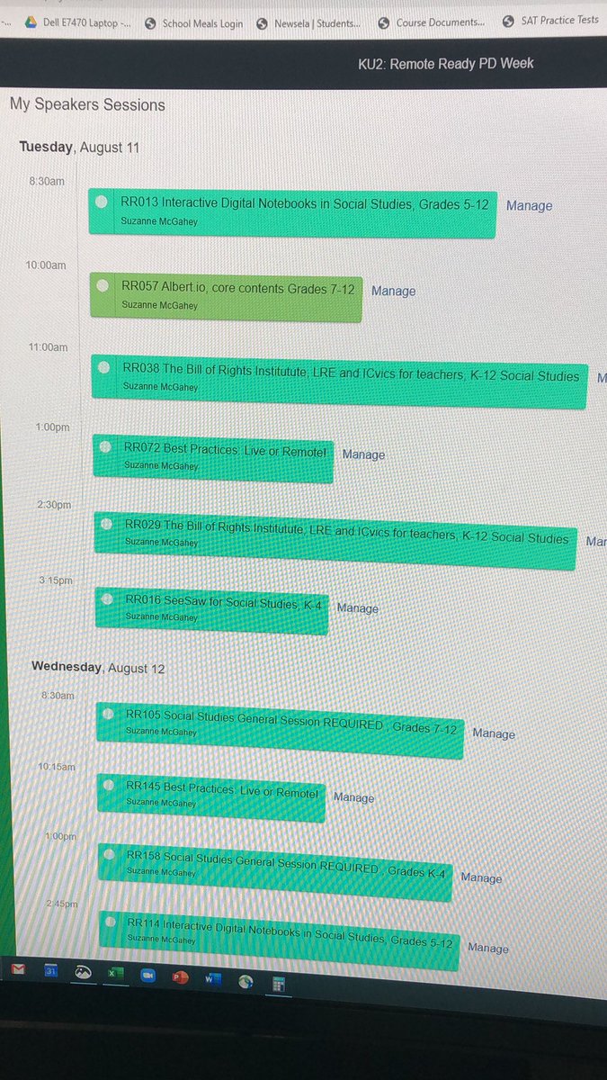 Keller ISD social studies teachers, check out our classes for KU2 next Tuesday and Wednesday. Check your email and Sched. Can’t wait to see everyone again!
#KU2RemoteReady