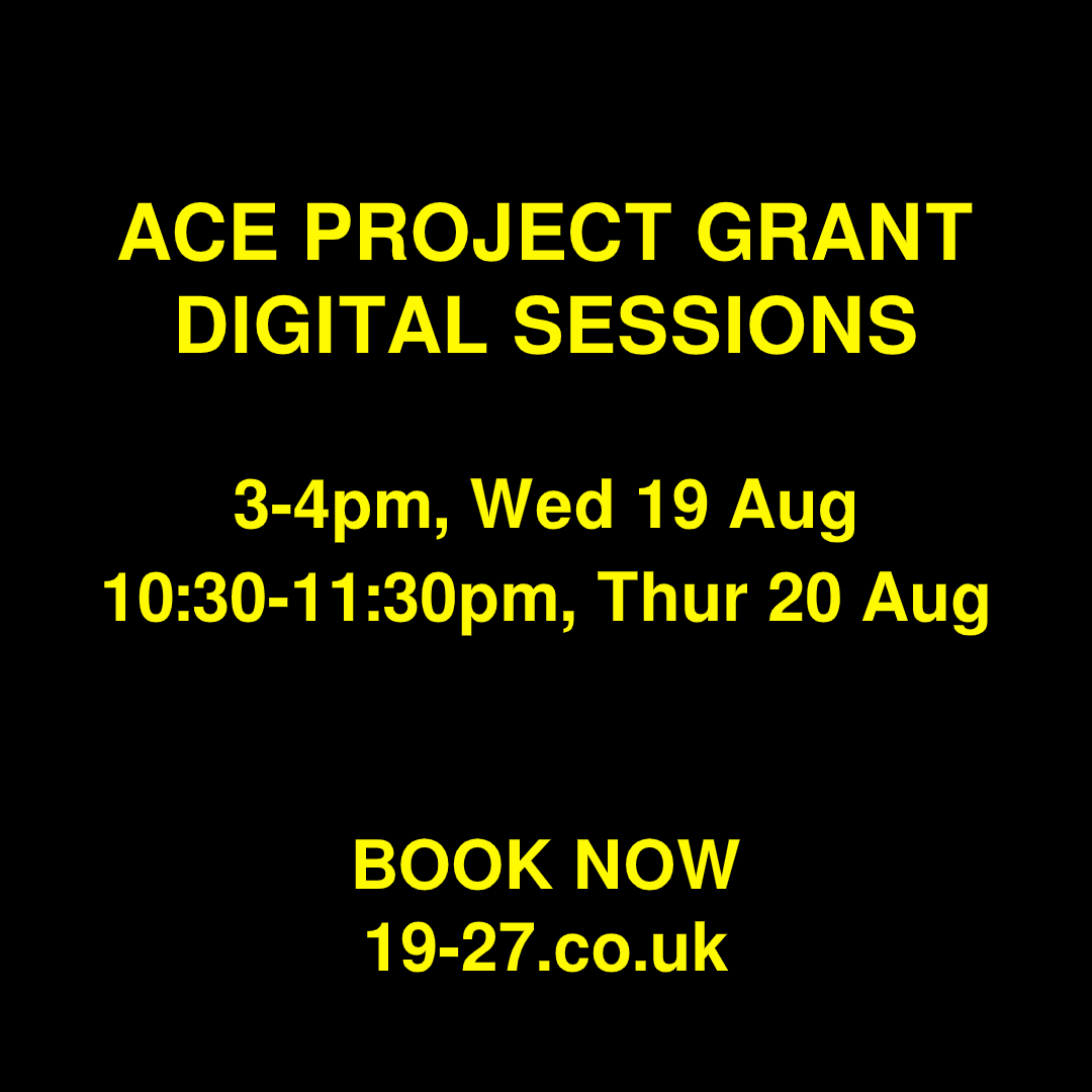 1927productions's tweet photo. Applying for #ACEProjectGrants for the 1st time?

Join us &amp; @ace_national South East's Relationship Manager for Theatre, Claire Soper for an online session on applying to Project Grants as an individual Artist/practitioner.

For dates &amp; to book your slot: https://t.co/CnllCwlVgI https://t.co/rkEqczVqlP