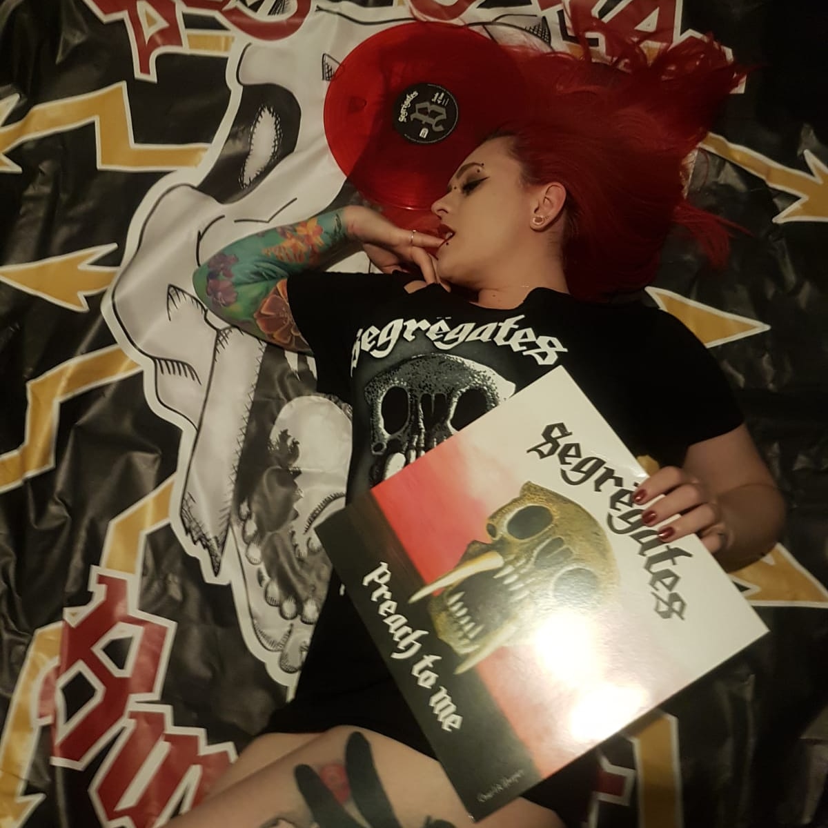 Segregates_band's tweet photo. PREACH TO ME Vinyl, shirts and hoodies available at https://t.co/dvUjIX0Jit
#motorpunk #segregates #punk https://t.co/Pq9B0NRlbL