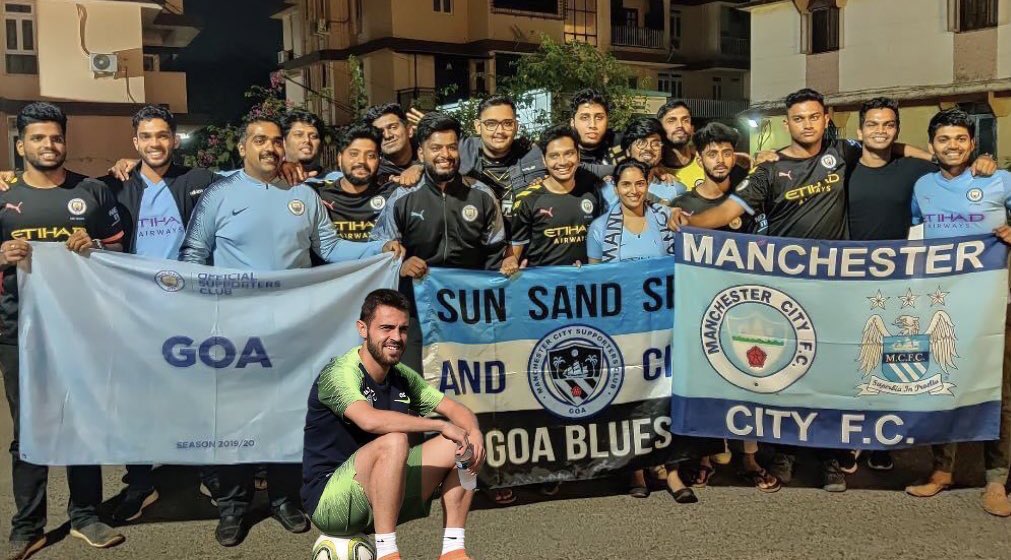 So from Peru we fly to Goa, IndiaObviously I had to take  @BernardoCSilva to meet my fellow Goan blues. He didn’t get time to meet everyone but at least we tried! Bernardo loves it here but as you all know he has an important mission on FridayOne final stop, hold on 