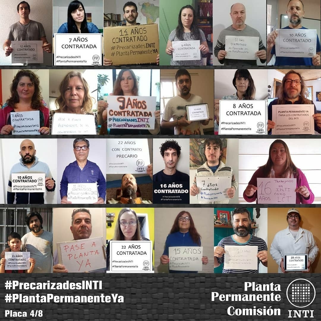 Comisión Planta Permanente INTI tweet media