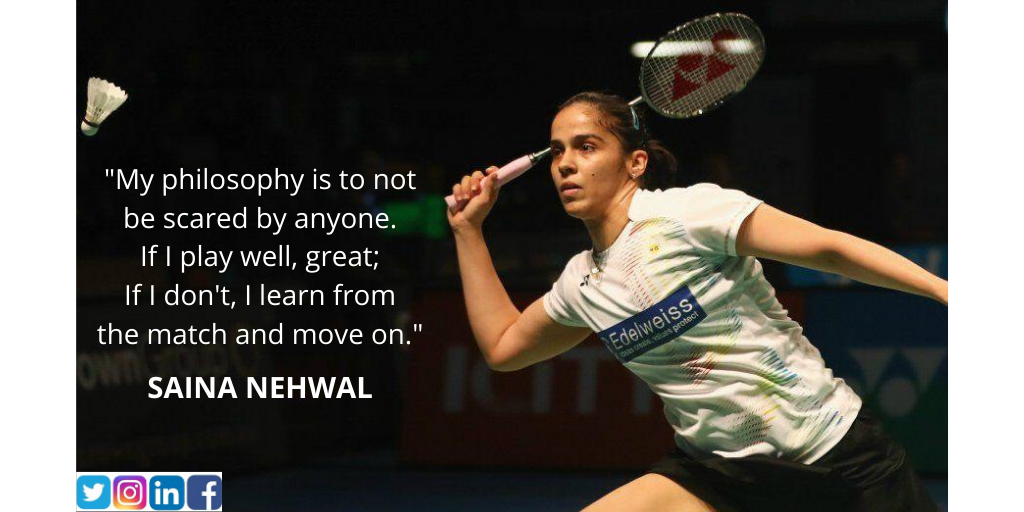 femleads's tweet photo. Saina Nehwal became the first Indian woman to win a medal in Badminton at the 2012 Olympic Games. Later in 2015, she became the first Indian woman to secure no. 1 position in world rankings.
#femleads #proudfemales #empoweringwomens #womenforwomen #womenpower #inspiration https://t.co/cuKsnKHtKP