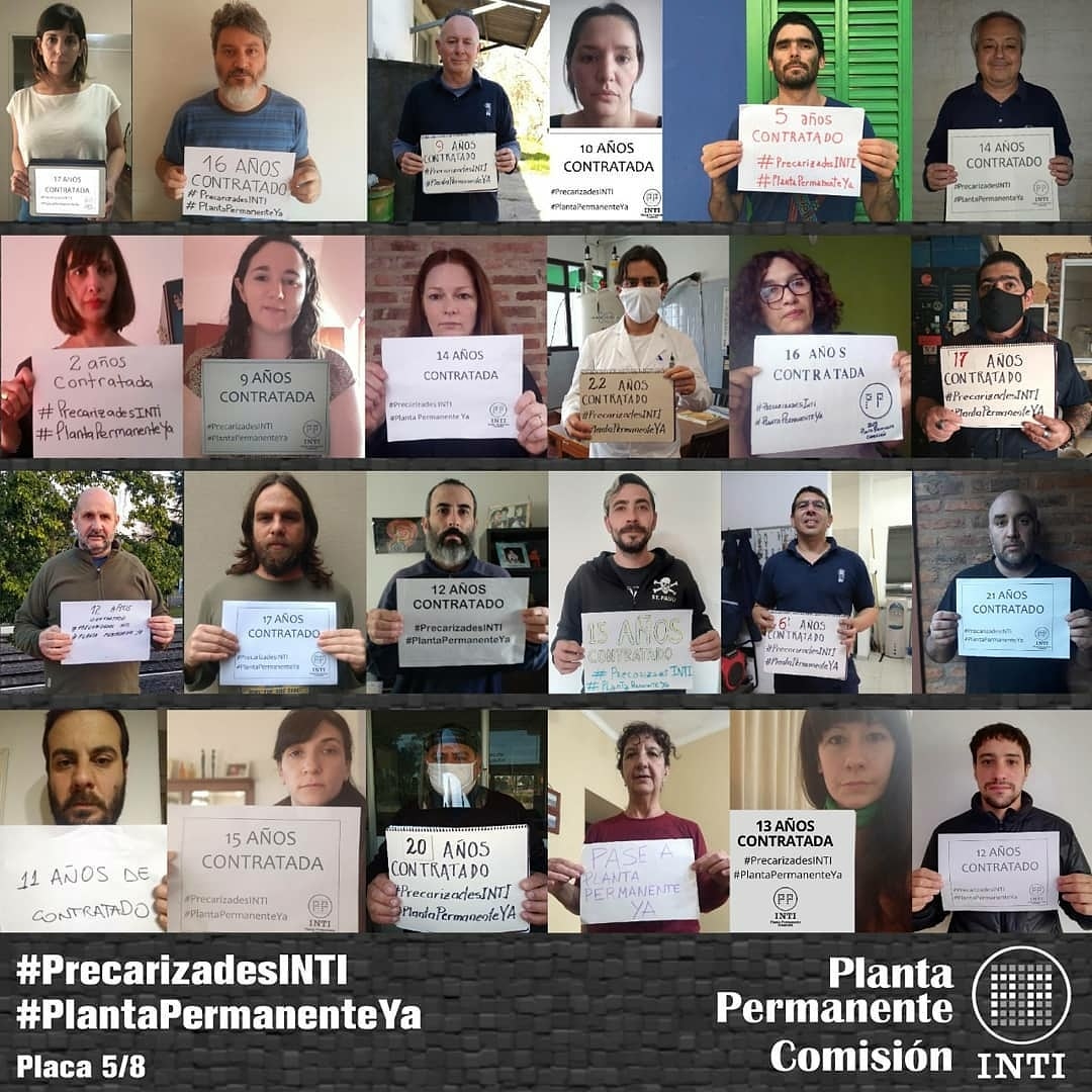 Comisión Planta Permanente INTI tweet media