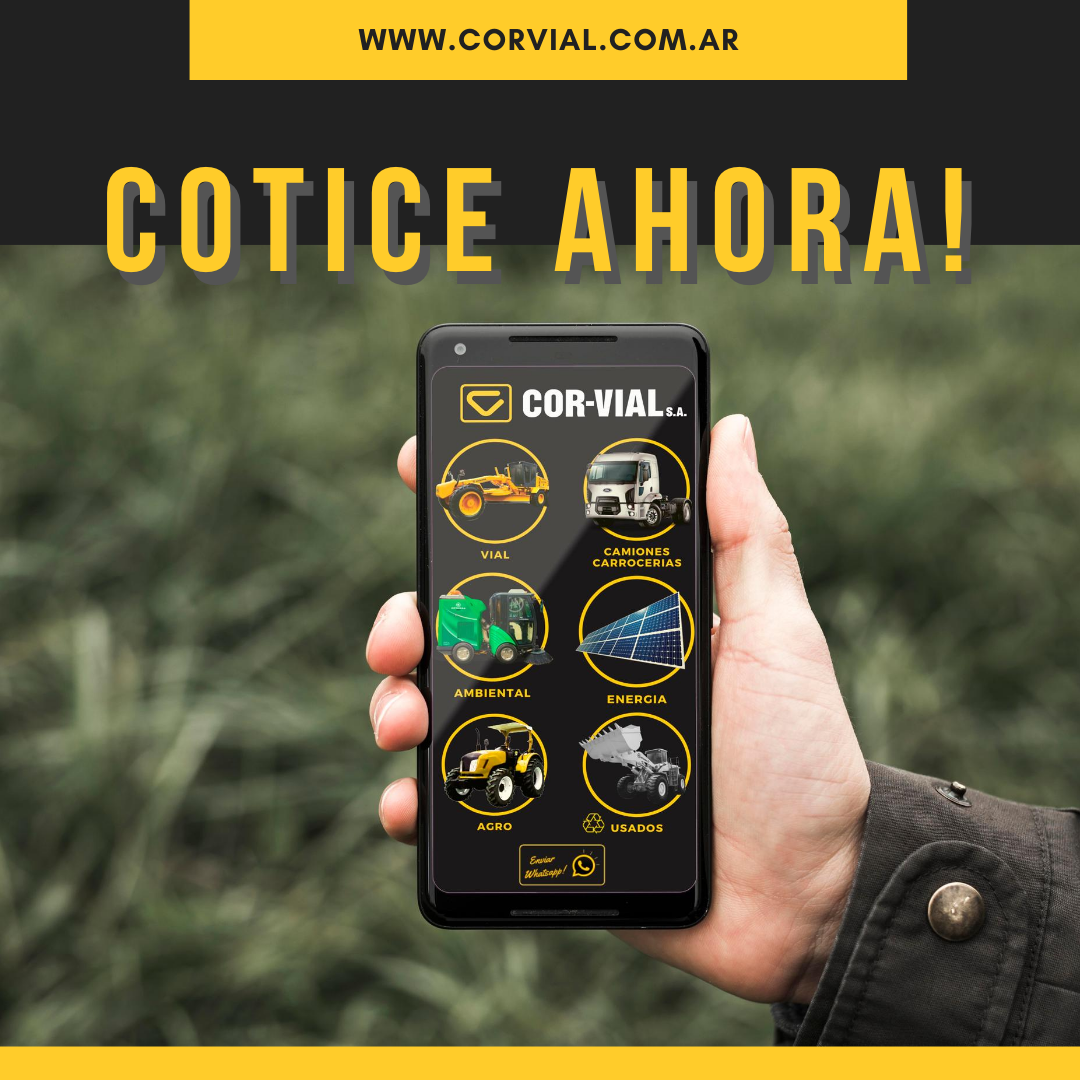 CorVialSA's tweet photo. 😎Estamos Disponibles para atenderlo desde Todas las plataformas virtuales.
consultas@corvial.com.ar
https://t.co/kBNDDLY5Ha
☎ +54 11 52635610
📲+54 9 351 2023508
#CORVIAL #vial #ambiental #machinery #compras #servicio #fierros #obras #muni #quedateencasa #argentina #feliz https://t.co/7Yswu6sYxL