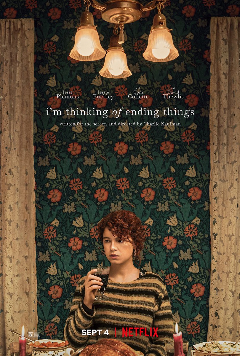 Menos de un mes para uno de los estrenos más esperados del año en Netflix: I'M THINKING OF ENDING THINGS, el thriller psicológico de Charlie Kauffman sobre una chica que intenta romper con su novio y se ve envuelta en una noche terrorífica que cambiará su vida. Mucho ojo a esto.