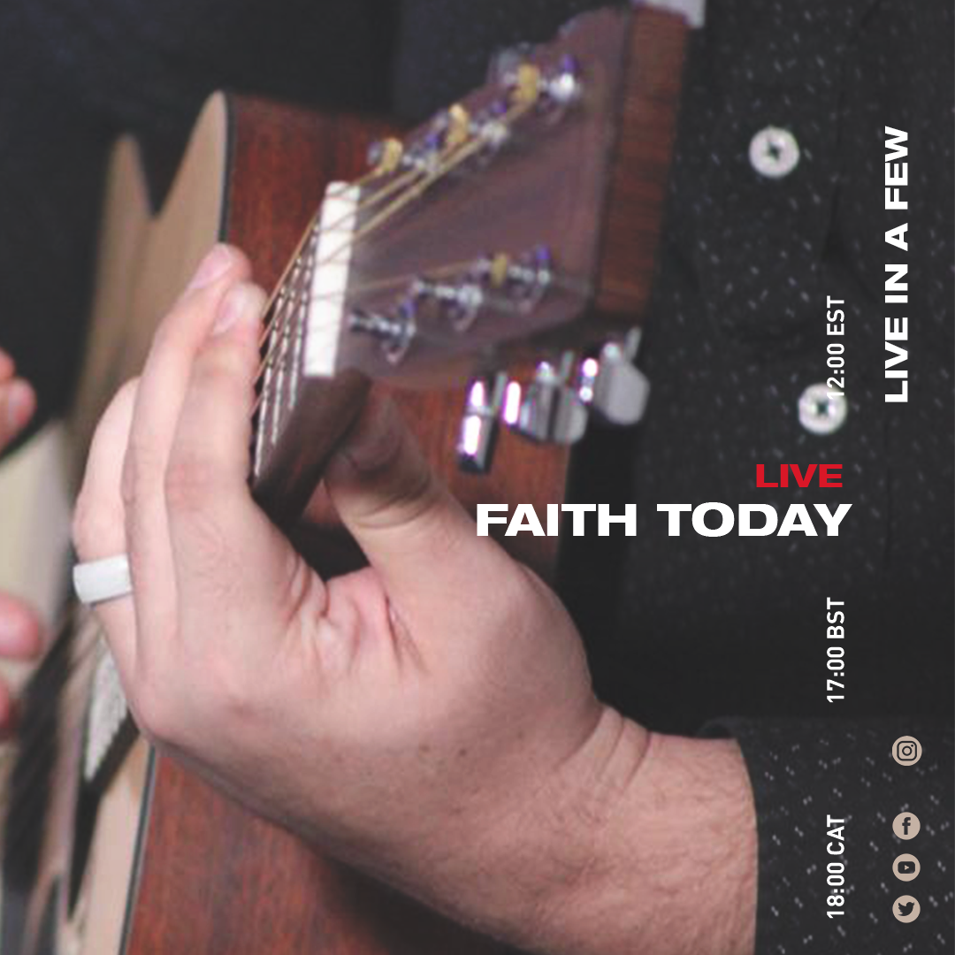 MyFaithTv's tweet photo. We're live in in a few! Faith Today starts 6pm CAT - 5pm BST - 12pm EST. Come interact with us us on our social media and invite your friends to be a part of the family too! #myfaithtv #ambitiousaugust https://t.co/6H3MHbSMmk