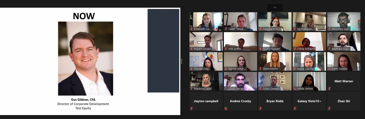 TCU_MBA's tweet image. Welcome to our Full-Time MBA Class of 2022! We are excited to welcome you all to the #TCUMBA family. A special thank you to Kayvon and Gus for their fun filled Start Workshop presentation yesterday! #TCUMBAstart