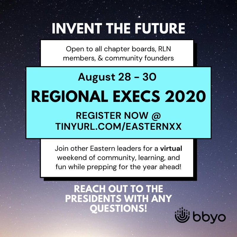 calling ALL Eastern chapter board members, RLN members &amp; community founders!! ✨REGISTER FOR REGIONAL EXECS ✨