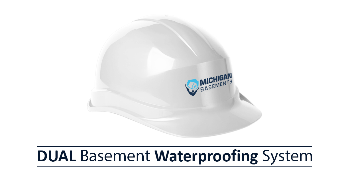 MichBasements's tweet image. We are the only waterproofing that gives you "DOUBLE" the  protection. Contact us today to LEARN MORE about our DUAL Basement Waterproofing System.  See why we are taking the waterproofing industry by STORM! #doubleprotection #affordable #MichiganBasements