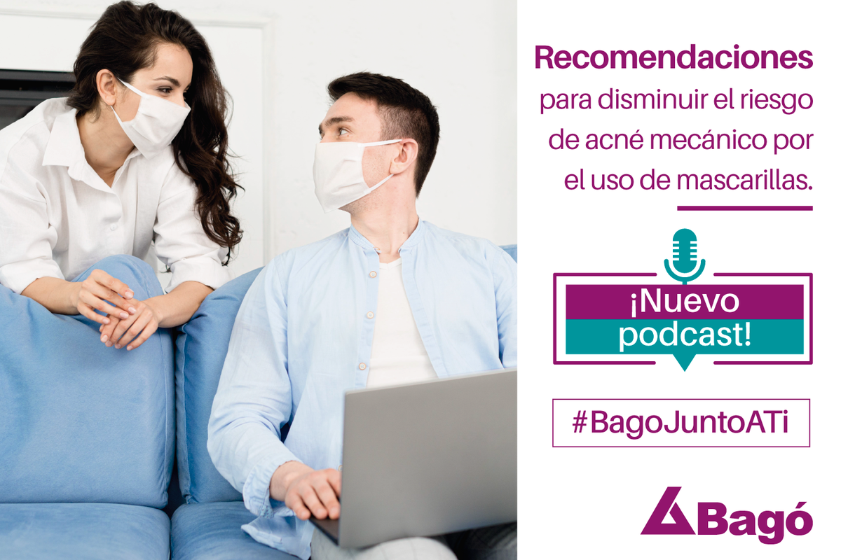 BagoEcuador's tweet photo. ¿Has tenido problemas de acné con el uso de la mascarilla? Conoce aquí algunas recomendaciones para prevenirlo: https://t.co/grilZlUFM1 Bagó Piel y Salud #Biretix https://t.co/nf4teWrrx6