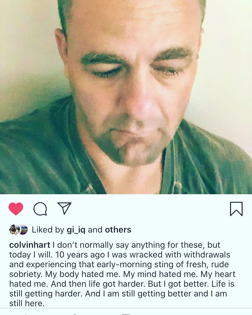 Incredibly proud of my brother ❤️#10yearsofsobriety #stillhere