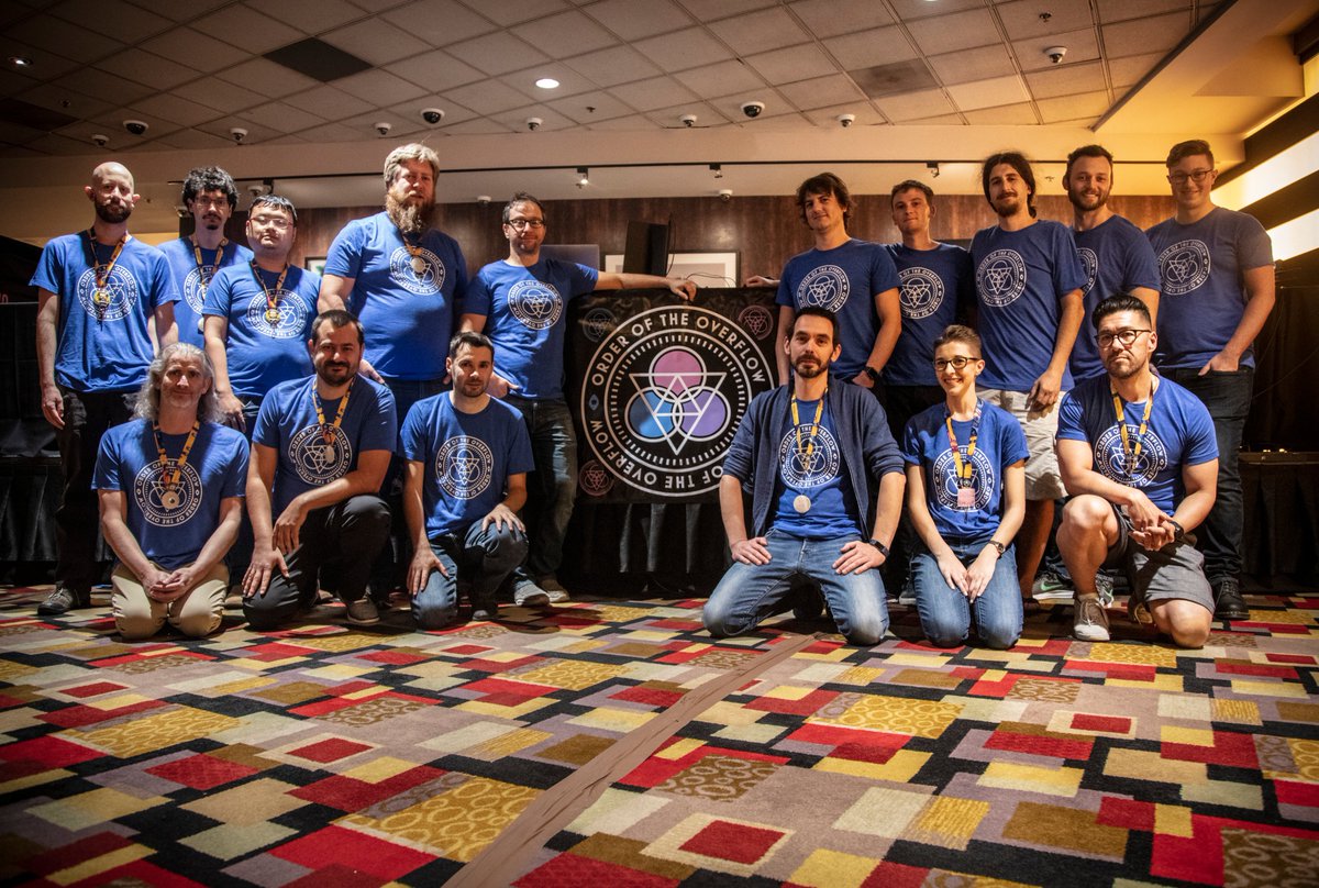 This week at <a href="/defcon/">DEF CON</a>, <a href="/ASU/">Arizona State University</a> GSI's team leads the capture the flag competition for some of the world's top hackers. 

"Hackers can demonstrate flaws in systems so we can ultimately make things more secure" — <a href="/adamdoupe/">Adam Doupé</a>. #cybersecurity
Read more via <a href="/asunews/">ASU News</a>: asunow.asu.edu/20200804-olymp…