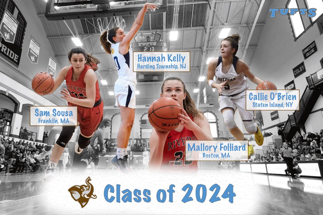 Welcome to our incoming Class of 2024! We are so excited to have Callie, Hannah, Mallory and Sam join our Jumbo family! 🐘🏀