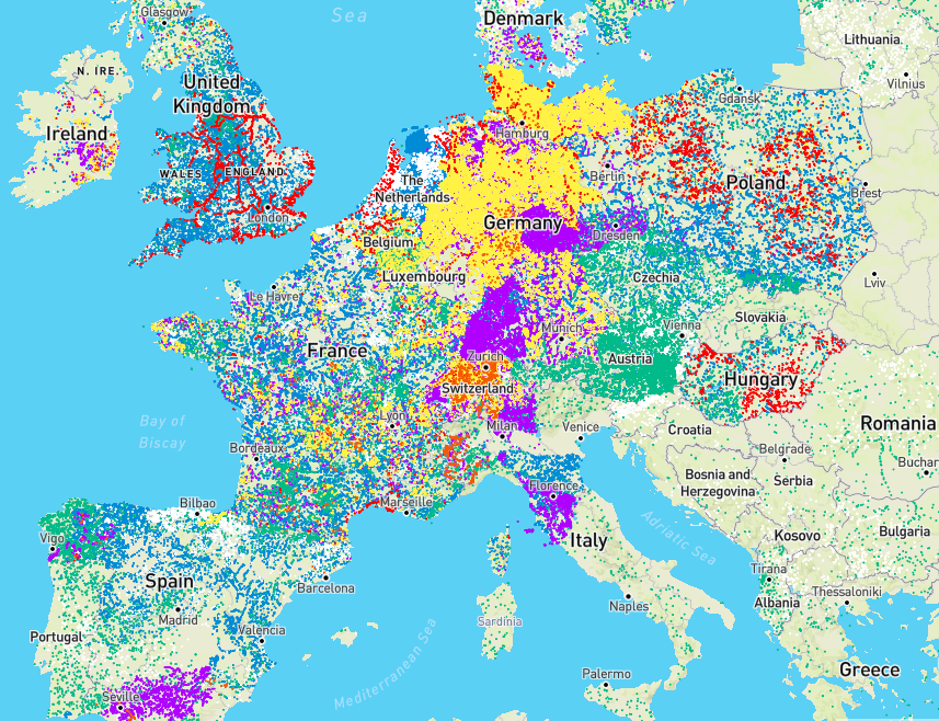 CEEwebEurope's tweet photo. Rivers are the lifeblood of Europe. But today they're blocked by more than 1 million barriers, 10% of which are totally obsolete. It's time to remove them &amp; #LetThemFlow

Intrigued? Check out our thread for more info👇 

https://t.co/taIC7SlwLW

🗺️s: Europe's rivers &amp; obstacles. https://t.co/aK0mDHVQVV