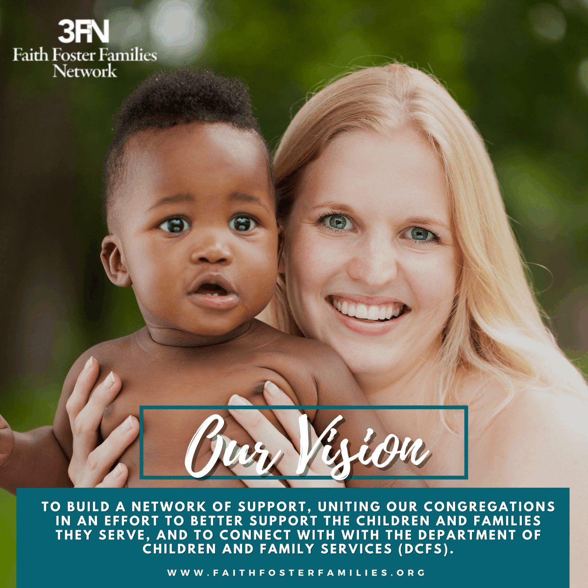 FaithFosterFam's tweet photo. The mission of the Faith Foster Families Network is to sustain a faith collaborative that provides resources, well being and safety for families and children impacted by the child welfare system.
Contact us : https://t.co/EVQ69abrPL
#3fn #faithfosterfamiliesnetwork #fosterfamily https://t.co/l5MePBg7sF