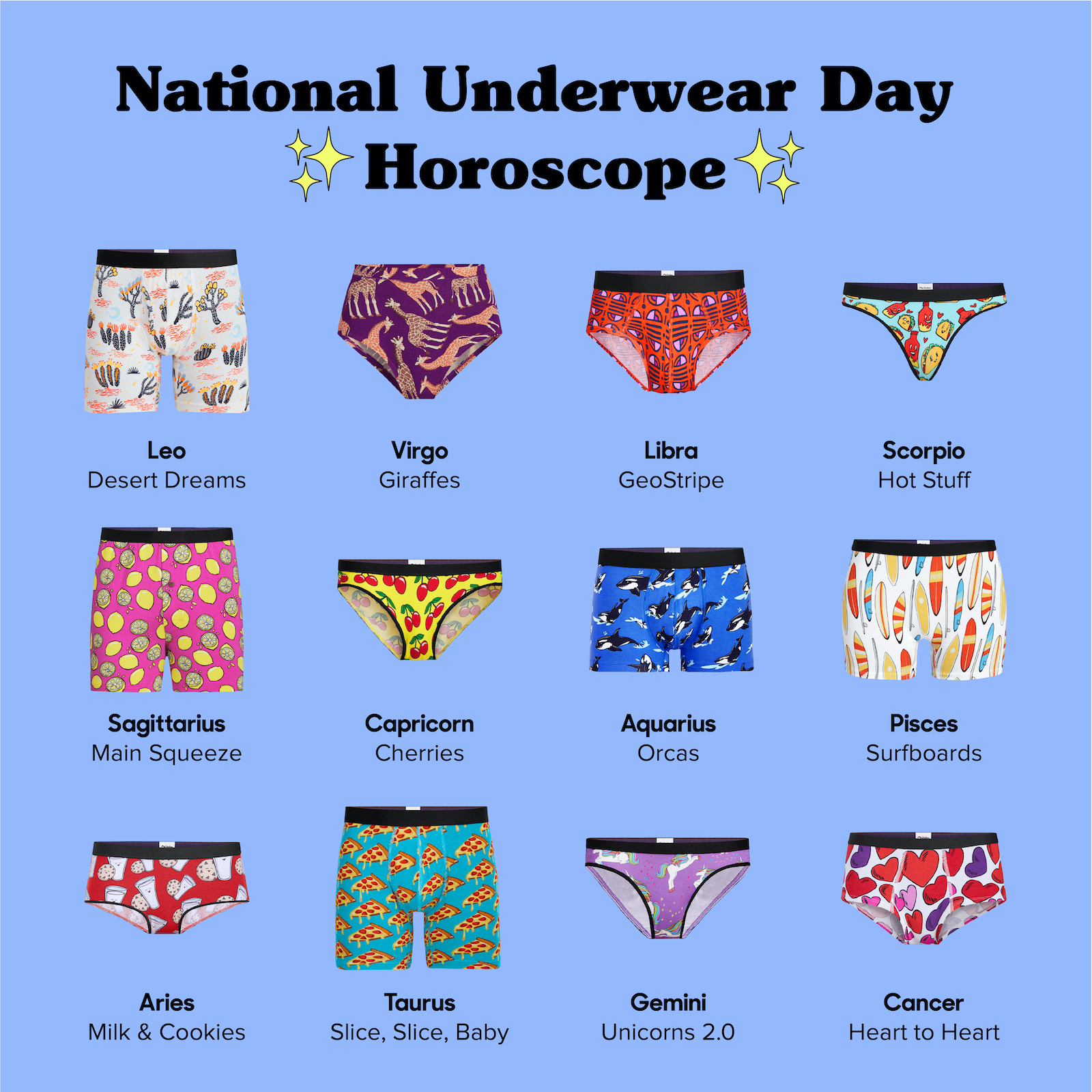 MeUndies on X: Happy National Underwear Day, fam. Drop your sign