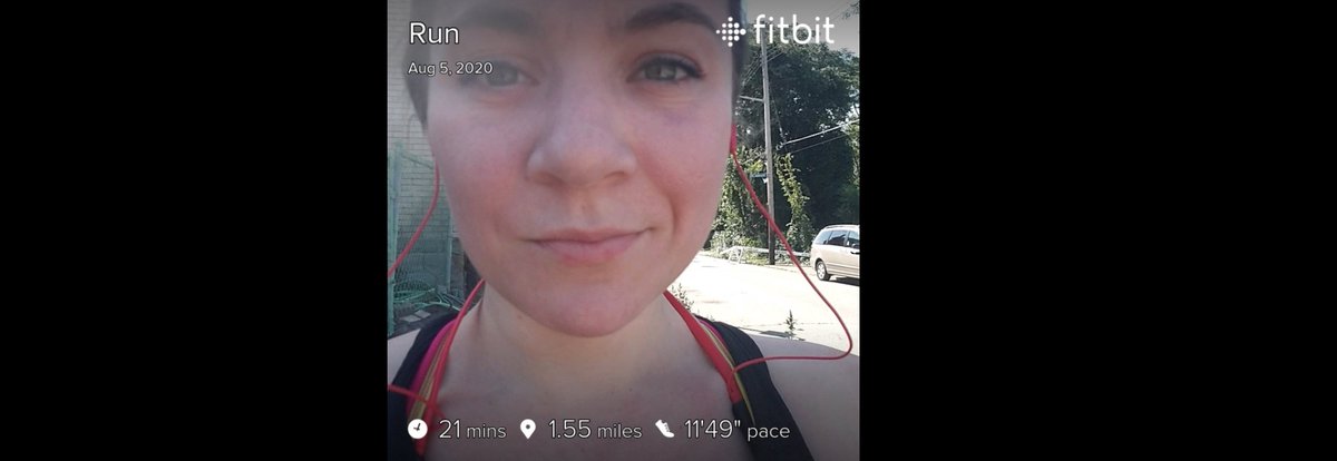 die_einzige's tweet photo. It's been months since I ran >1 mile, and weeks since I ran at all... it shows. Regardless, felt great to get an activity break in during #MM2020Virtual. Thanks for the personal challenge @Cameron8283! Hope this makes you feel better about your 5k win. #MM2020VirtualRunGroup https://t.co/ZNsMpu7S2u