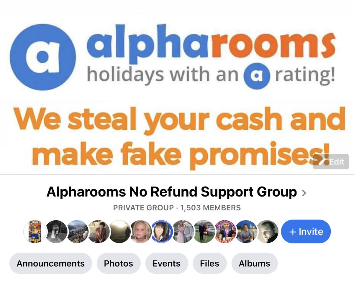 Kraezae's tweet photo. @daballox @chrissycass @alpharooms Time is up for @alpharooms @alpharoomsIE and @alpharoomshelp 🥾 They owe almost 1500 customers refunds. We’ve seen some finally getting refunds in our group. Come and join us now to fight back and get your hard earned cash back 🙌 Join the group here 👉 https://t.co/AcF9sf57zy https://t.co/vIcbLZsJKJ