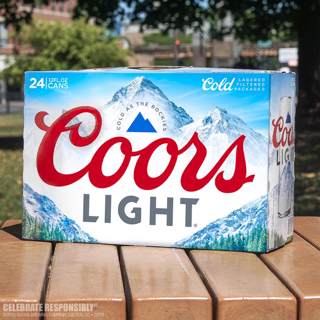 Coors Light on Twitter: "New look. Same Cold inside out. the new Coors Light package delivered: https://t.co/ijkqjF8njC https://t.co/AfSNWPZCeb" / Twitter