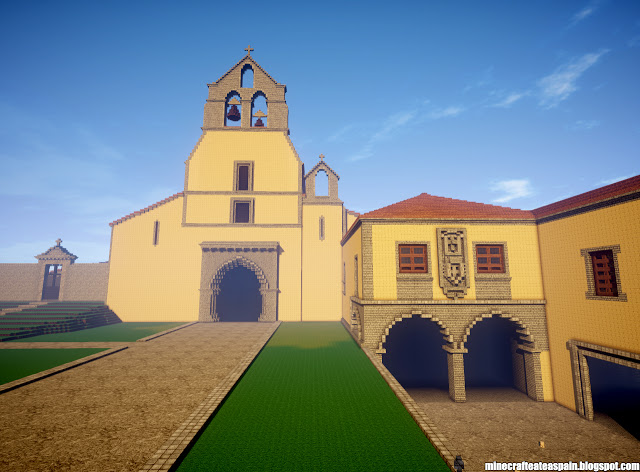 Minecrafteate's tweet photo. Réplica Minecraft del Monasterio de Santa María la Real de Obona, Asturias, España. https://t.co/k8eGvurwAD

#obona #tineo #asturias #spain #españa #minecraft #minecraftbuild #minecraftbuilding #minecraftcreation https://t.co/2ppke0eq2p