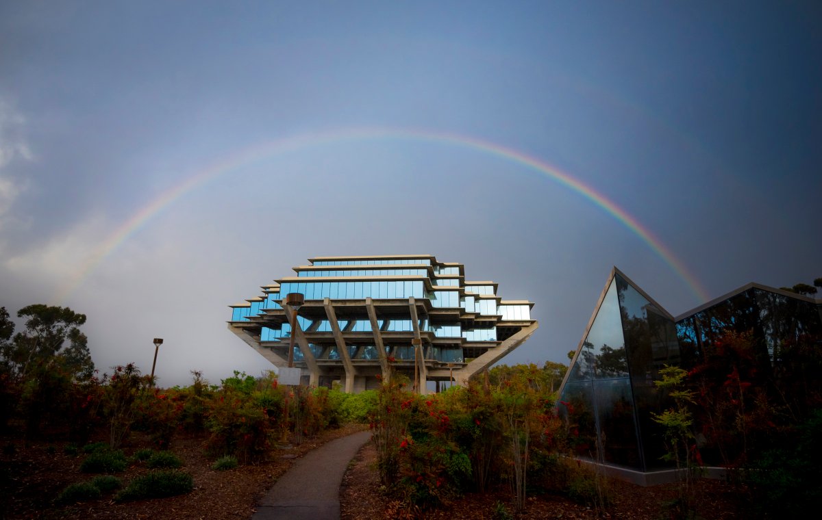 UCSDAdmissions's tweet image. Happy 50th anniversary to our very own Geisel Library! 🔱 Visit geisel50.ucsd.edu/timeline/index… to learn more about our library through an interactive historical timeline! #geisellibrary