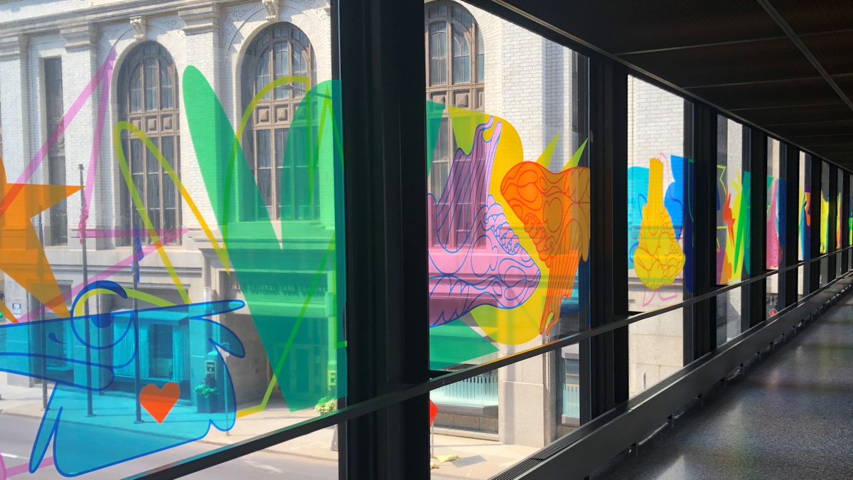 Have you checked out #itsokaytolaugh in the skyway yet? #josedominguez