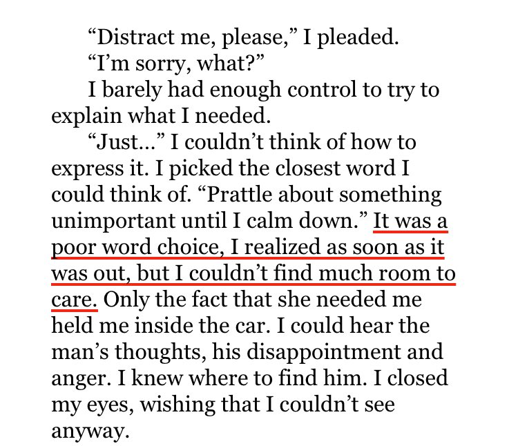 can't deny a sort of admiration for the way stephenie meyer used this book to take all the fucked up, creepy, annoying, weirdo bitch shit she herself wholly of her own volition had her romantic hero do and say fifteen years ago and be like "no, see, he was really going thru it ,"