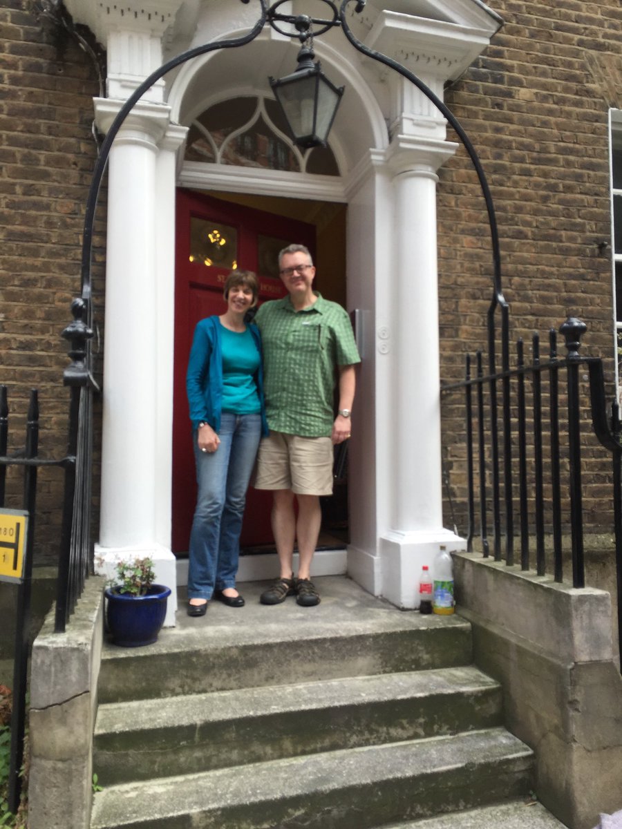 BishGloucester's tweet photo. 5 years ago today we left the City of London ⁦@dioceseoflondon⁩ &amp; moved to Bishopscourt ⁦to begin a wonderful adventure @GlosDioc⁩. A box of goodies awaited us from ⁦@deanstephenlake⁩! #ThankfulHearts https://t.co/mgXZeub7kD