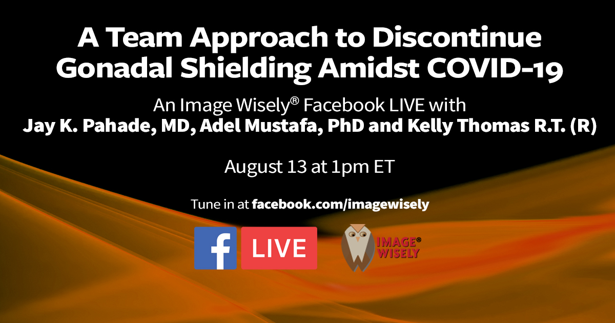 Join us on Facebook LIVE next Thurs to hear how a #MedPhys, #radiologist and #RadTech team at Yale used the COVID-19 pandemic as an impetus for positive change 🦉 facebook.com/imagewisely
