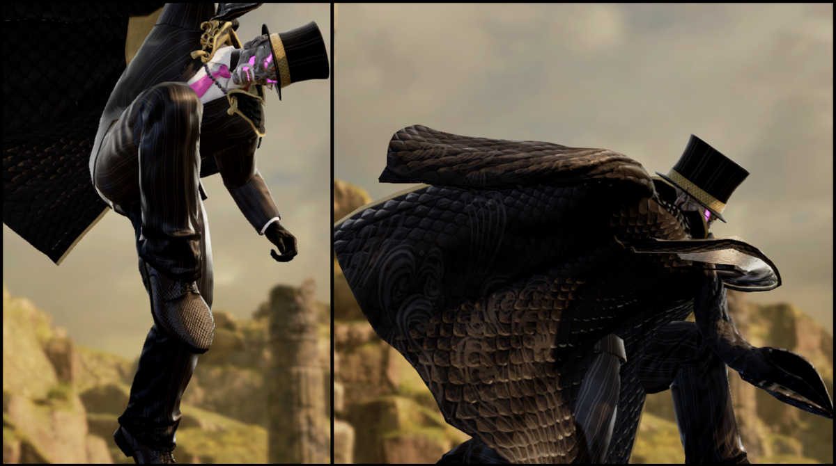 Flo_117_'s tweet photo. 🕵️🎩Yoshimitsu, Level 100 Boss🎩🕵️
#SOULCALIBURVI #ソウルキャリバー6 #ソウルキャリバーVI #SCWB2020 #H2Flow #Yoshimitsu #Costume #Level100Boss #SCVI_YOS #H2Flow https://t.co/vnjVDiw27V