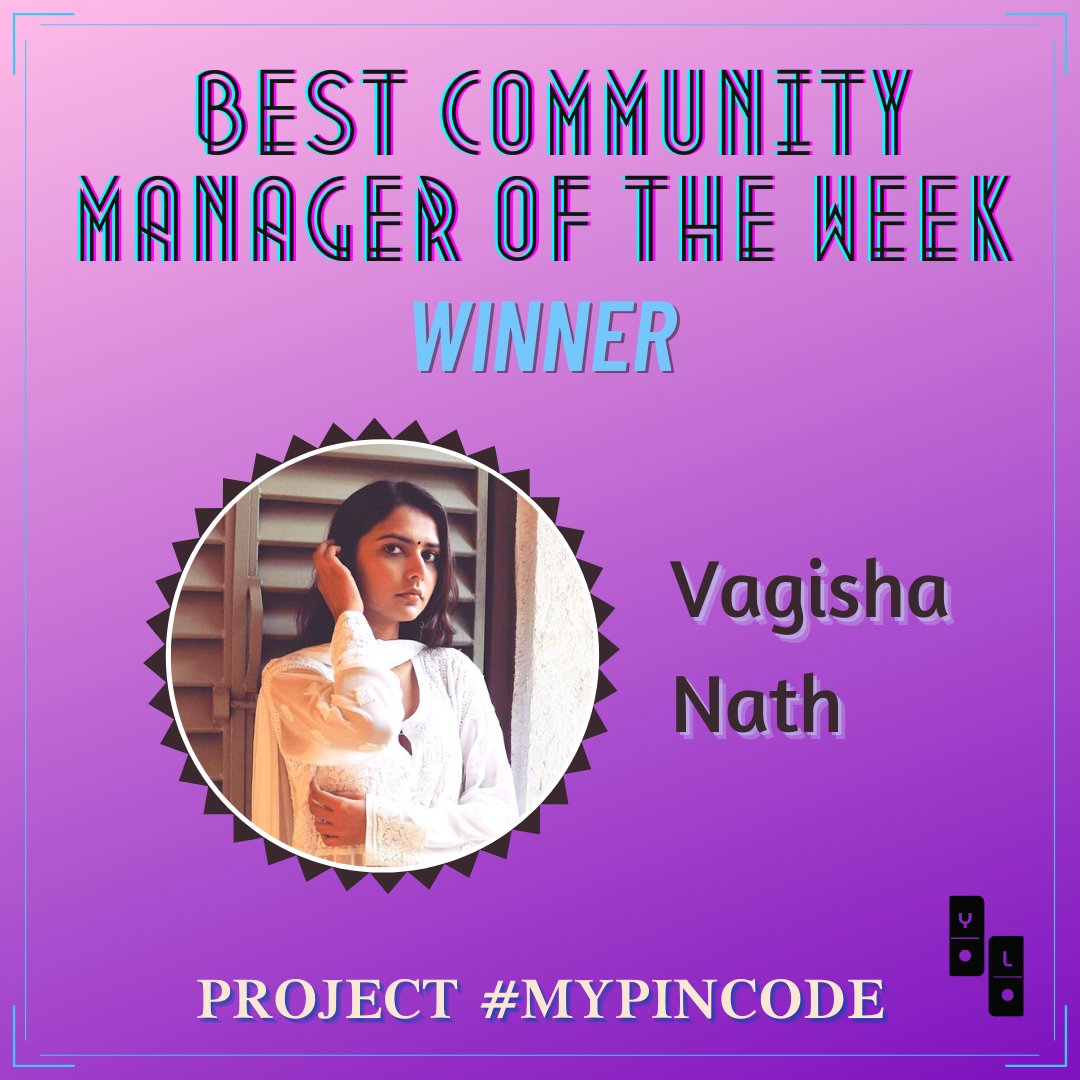 CampaignYolo's tweet photo. It's Result O' Clock at YOLO and time to announce the weekly winners!
The Best Community Manager of the Week goes to......π₯
Project #MyPincode
#NorthEastMatters https://t.co/DF4n0UAxRh
