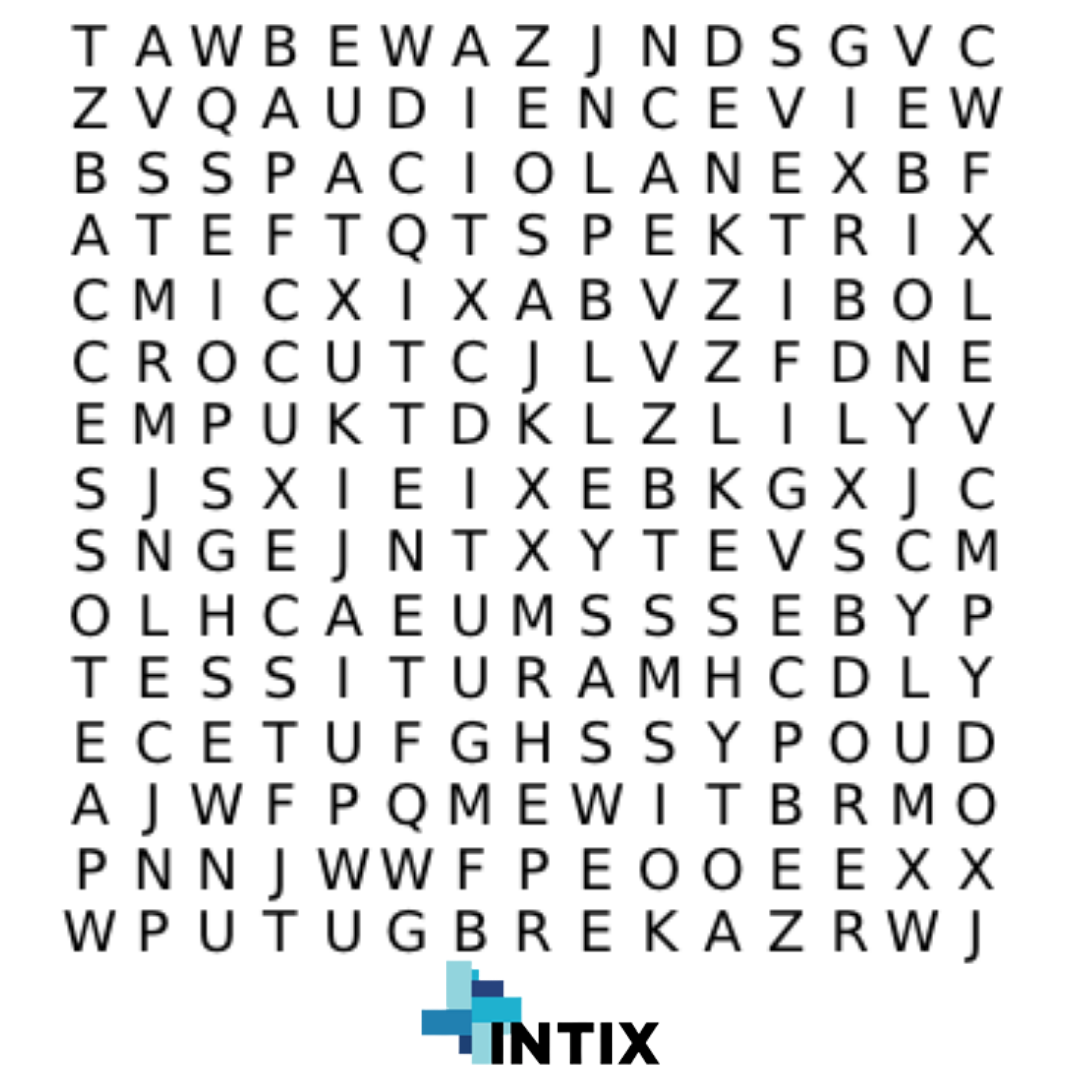 intixassoc's tweet photo. We're back with another #INTIX Word Search: Ticketing Software Edition! 🙌 Like this tweet when you spot your first word.
#TicketingSoftware #TicketingProfs #LiveEvents #BoxOffice #Ticketing #INTIXTribe https://t.co/3dF7reaTFz