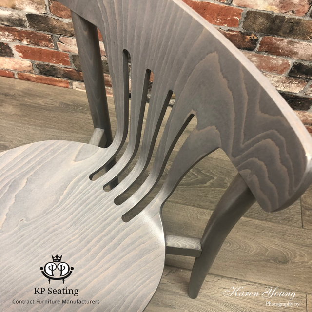kpseat's tweet photo. We are loving the detail in this sleek modern fan back chair.

#kpseating #kpseatingfurniture #banquetteseating #boothseating #benchseating #restaurantinterior #restaurantdesign #contractseating #furnituremanufacturer #interiordesign #furniture #solidtimber #sidechair #chairs https://t.co/t51odbLVuN