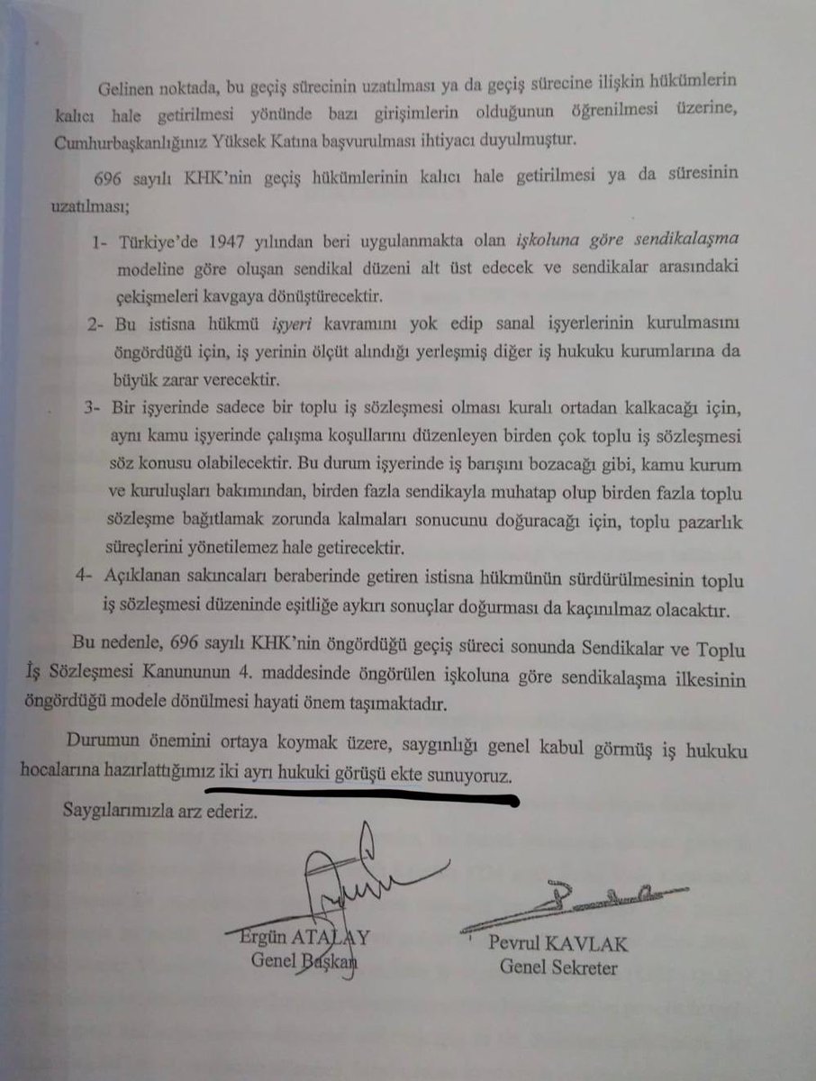 Artık Çok Geç Kaldınız. Hakkımızı teslim etmeyeceğiz. İçşinin yanında olmayan konfederasyon görmek istemiyoruz <a href="/hakiskonf/">HAKİŞ KONFEDERASYONU</a> İyi ki varsın <a href="/turkiskonf/">TÜRK-İŞ</a> #AsılişkoluEşithaklar